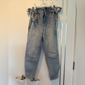 Something Navy High Rise Blue Denim Jeans